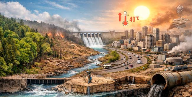 alteraciones humanas del ciclo del agua 