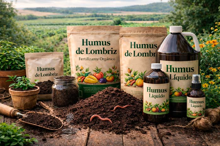 tipos de humus d elombriz portada