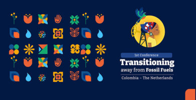 Primera Conferencia para la Transición más allá de los Combustibles Fósiles, portada