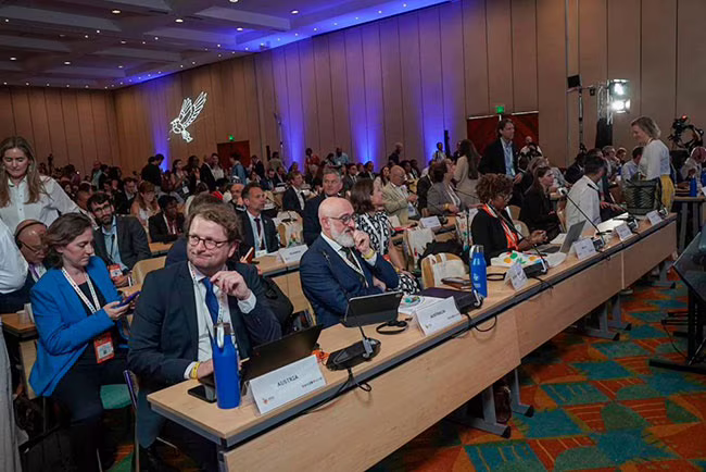 reunion de alto nivel de la Primera Conferencia para la Transicion mas alla de los Combustibles Fosiles 