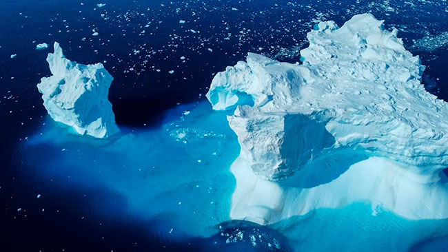 deshielo y aumento del nivel del mar por el cambio climatico