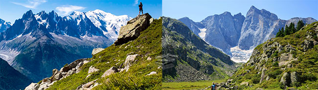 Alpes franceses y Pirineos