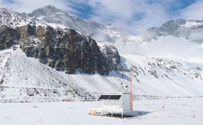 estudio de deposiciones de carbono negro y polvo sobre deshiele de nieve de montaña