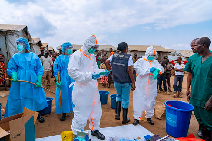epidemia de virus Ébola Bundibugyo en Congo, portada