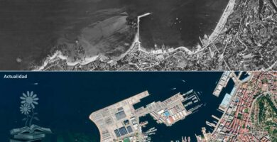 Comparativa del paisaje de España en 1956 y en la actualidad tras décadas de transformación del territorio